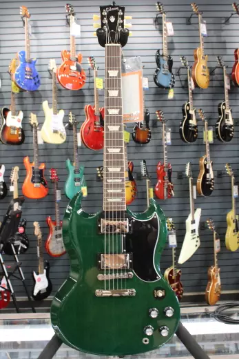 Gibson - SG Standard '61 Stopbar w/Hardshell Case - Translucent Teal